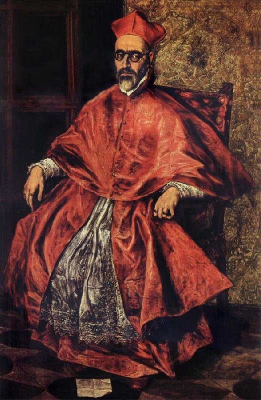 El Greco Portrait of Cardinal Don Fernando Nino de Guevara Germany oil painting art